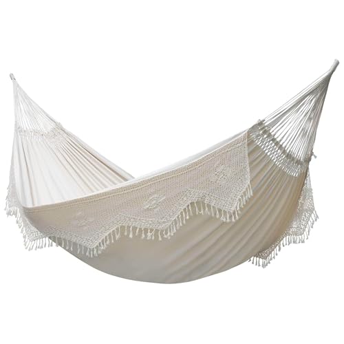 Vivere Vivere Authentic Brazilian Elegant Hammock - 450 lb Capacity — Design and materials in detail