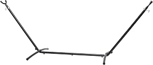 Amazon Basics 2 Person Heavy Duty Portable Sturdy Hammock Stand for Outside, Easy Assembly