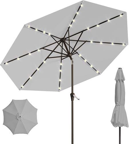 Patio Kingdom 9FT Solar Umbrella 32 LED Lighted Patio Umbrella Table M — Side-by-side comparison of top picks in this category
