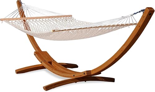 Lazy Daze Hammocks 12 FT Double Rope Hammock and 13 FT Brown Wooden Ar — Side-by-side comparison of top picks in this category