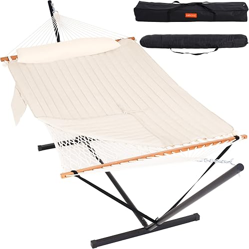 Lazy Daze Hammocks 2 Person Portable Hammock with 12FT Stand, Double H — Build quality and design details up close