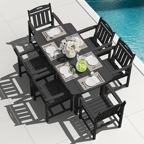 SUUNYN HDPE Outdoor Dining Set, Patio Table and Chairs Set, All-Weathe — Complete testing methodology overview