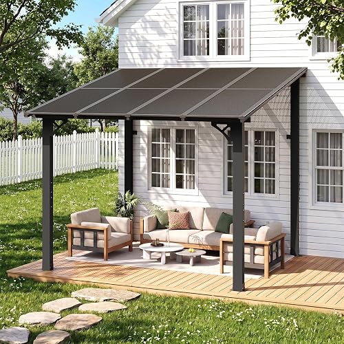 Aoxun 8’x10’ Gazebo, Wall Mounted Gazebos Pergola on Clearance, Outdoo — How the options on this page compare